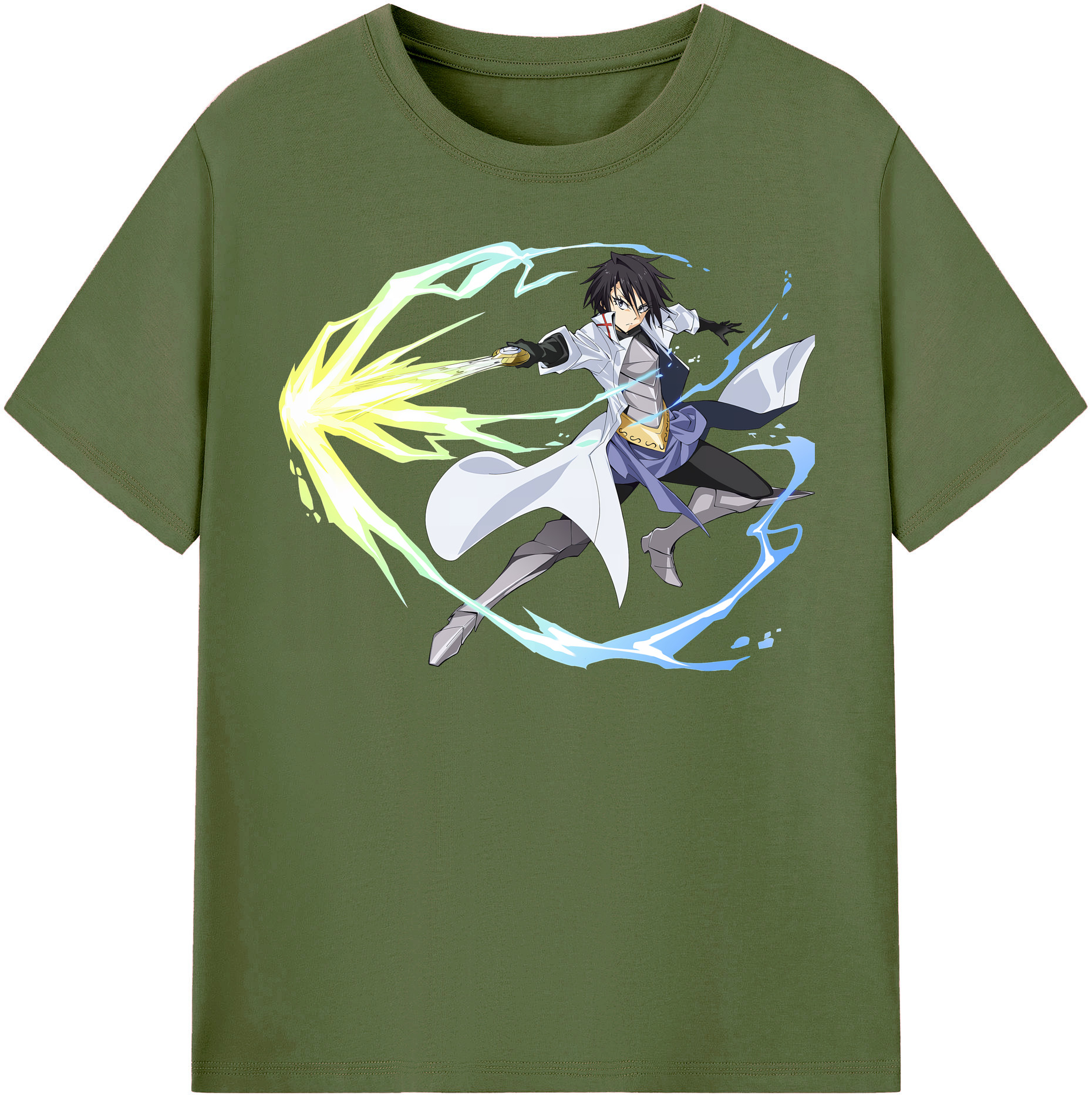 （画像用） 転スラ Regarding Reincarnated to Slime 綿100％半袖Tシャツ（フロントプリント）